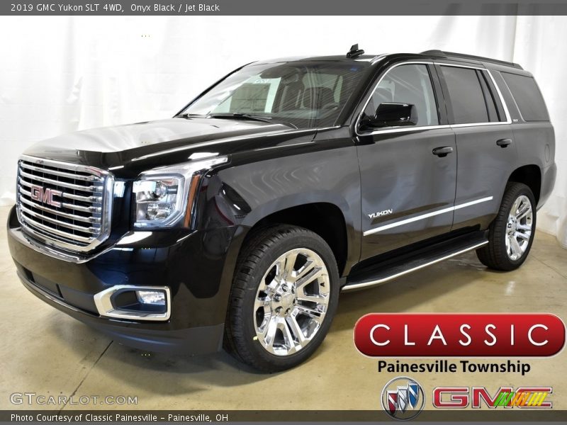 Onyx Black / Jet Black 2019 GMC Yukon SLT 4WD