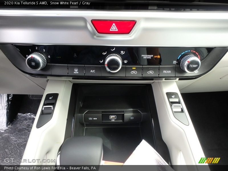 Controls of 2020 Telluride S AWD