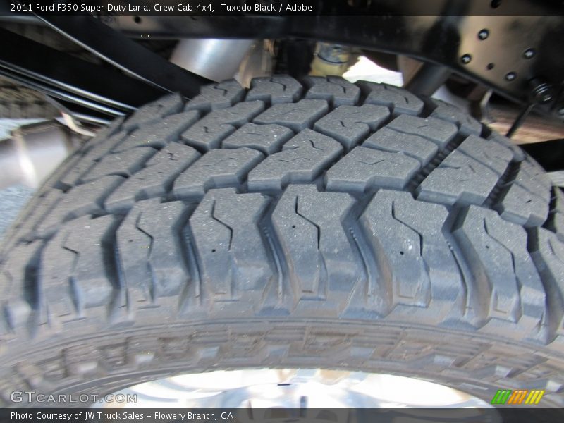 Tuxedo Black / Adobe 2011 Ford F350 Super Duty Lariat Crew Cab 4x4