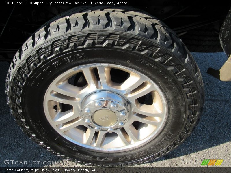 Tuxedo Black / Adobe 2011 Ford F350 Super Duty Lariat Crew Cab 4x4