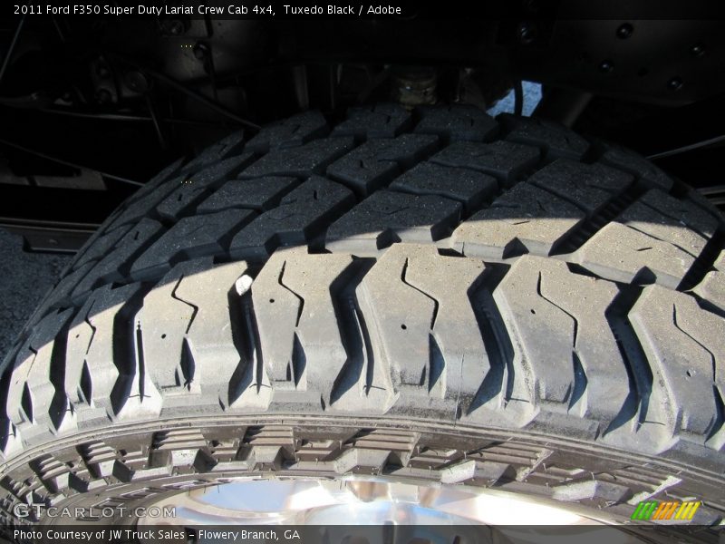 Tuxedo Black / Adobe 2011 Ford F350 Super Duty Lariat Crew Cab 4x4