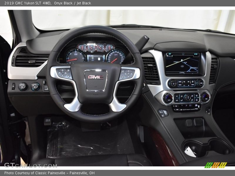 Onyx Black / Jet Black 2019 GMC Yukon SLT 4WD