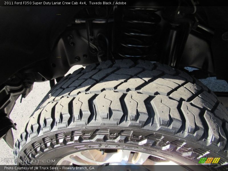 Tuxedo Black / Adobe 2011 Ford F350 Super Duty Lariat Crew Cab 4x4