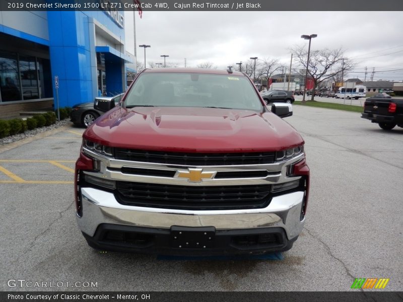 Cajun Red Tintcoat / Jet Black 2019 Chevrolet Silverado 1500 LT Z71 Crew Cab 4WD