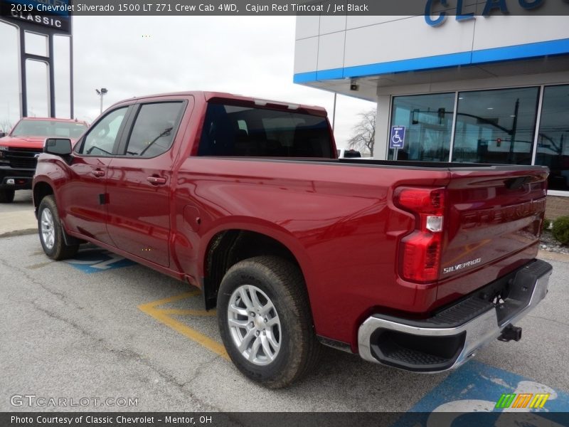 Cajun Red Tintcoat / Jet Black 2019 Chevrolet Silverado 1500 LT Z71 Crew Cab 4WD