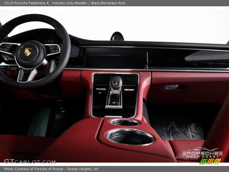 Volcano Grey Metallic / Black/Bordeaux Red 2019 Porsche Panamera 4
