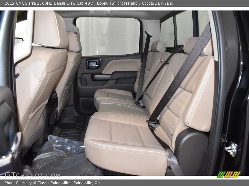 Rear Seat of 2019 Sierra 2500HD Denali Crew Cab 4WD