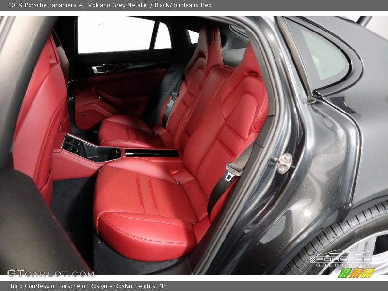 Volcano Grey Metallic / Black/Bordeaux Red 2019 Porsche Panamera 4