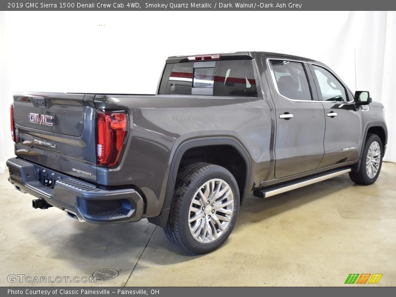 Smokey Quartz Metallic / Dark Walnut/­Dark Ash Grey 2019 GMC Sierra 1500 Denali Crew Cab 4WD