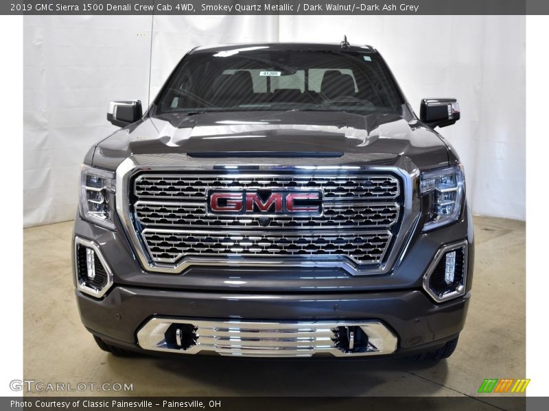 Smokey Quartz Metallic / Dark Walnut/­Dark Ash Grey 2019 GMC Sierra 1500 Denali Crew Cab 4WD