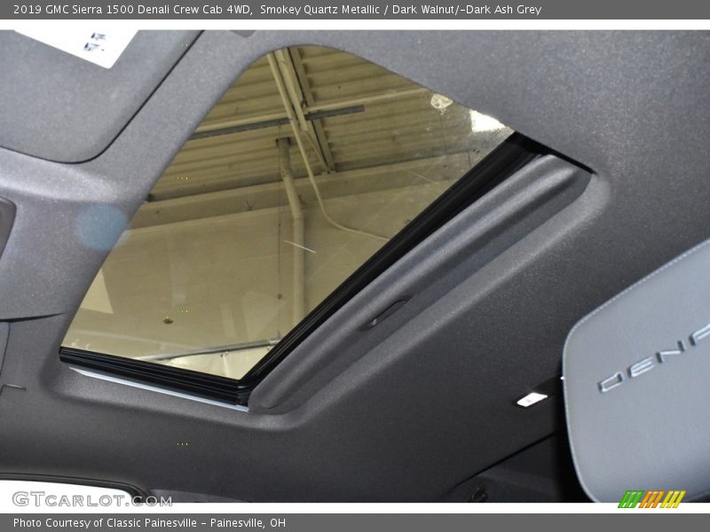 Smokey Quartz Metallic / Dark Walnut/­Dark Ash Grey 2019 GMC Sierra 1500 Denali Crew Cab 4WD