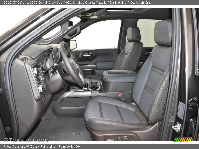 Smokey Quartz Metallic / Dark Walnut/­Dark Ash Grey 2019 GMC Sierra 1500 Denali Crew Cab 4WD