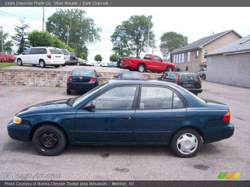 Silver Metallic / Dark Charcoal 1999 Chevrolet Prizm LSi