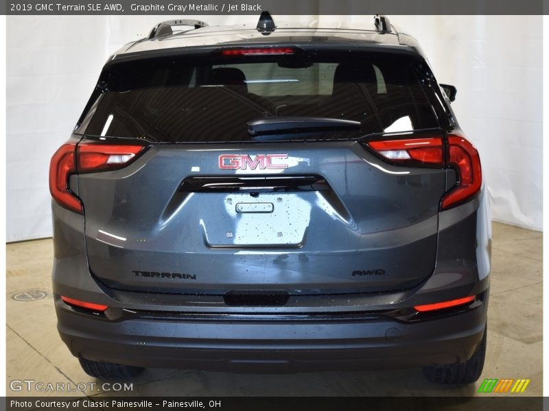 Graphite Gray Metallic / Jet Black 2019 GMC Terrain SLE AWD