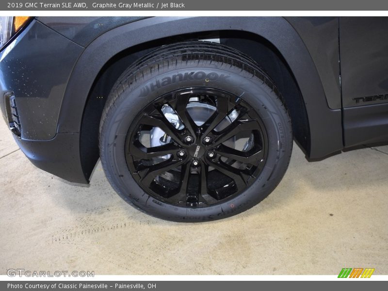 Graphite Gray Metallic / Jet Black 2019 GMC Terrain SLE AWD