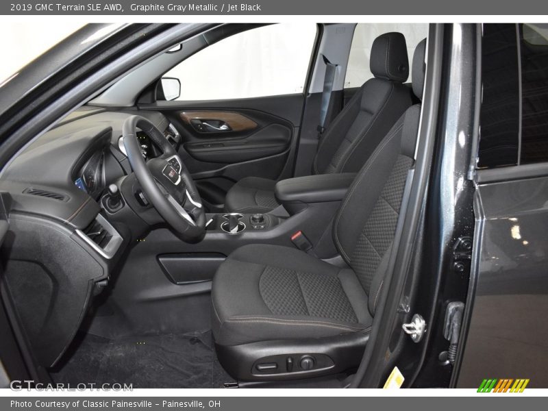 Graphite Gray Metallic / Jet Black 2019 GMC Terrain SLE AWD
