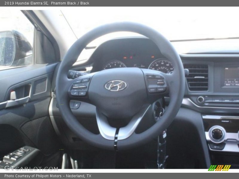 Phantom Black / Black 2019 Hyundai Elantra SE