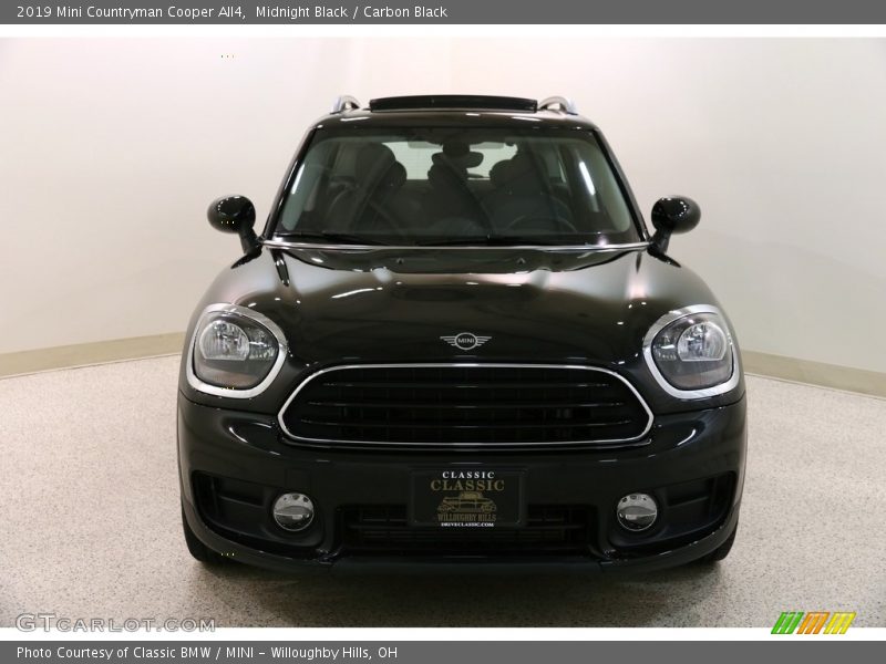 Midnight Black / Carbon Black 2019 Mini Countryman Cooper All4