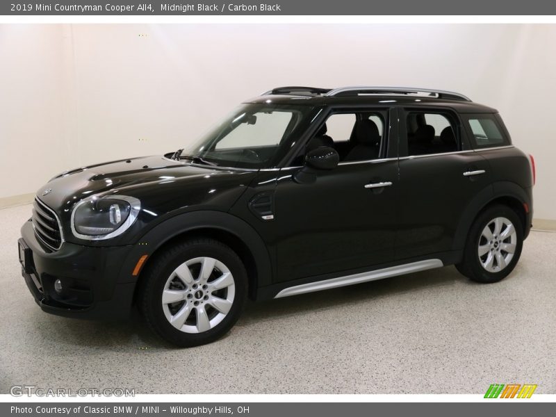 Midnight Black / Carbon Black 2019 Mini Countryman Cooper All4