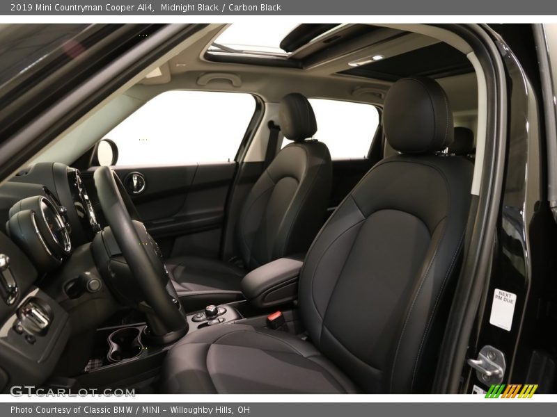 Midnight Black / Carbon Black 2019 Mini Countryman Cooper All4