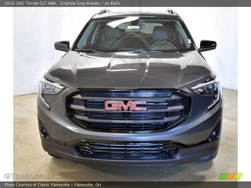 Graphite Gray Metallic / Jet Black 2019 GMC Terrain SLT AWD