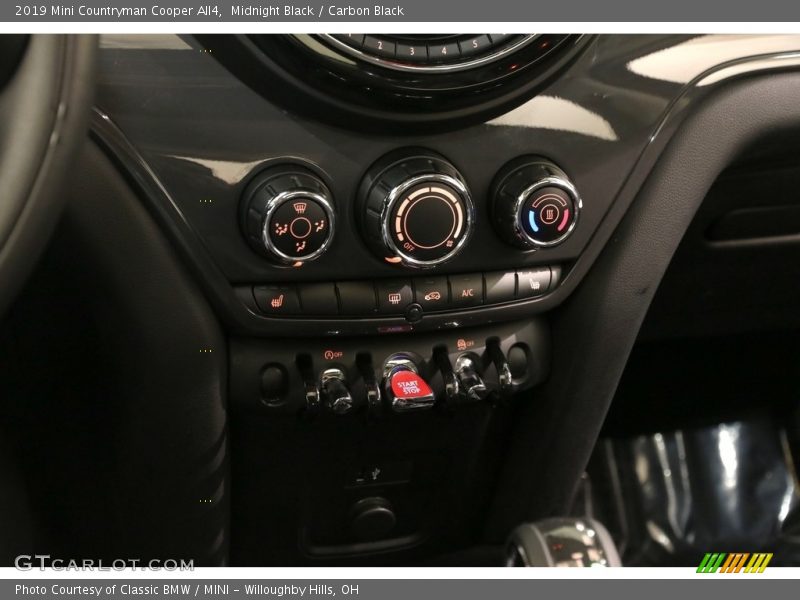 Midnight Black / Carbon Black 2019 Mini Countryman Cooper All4
