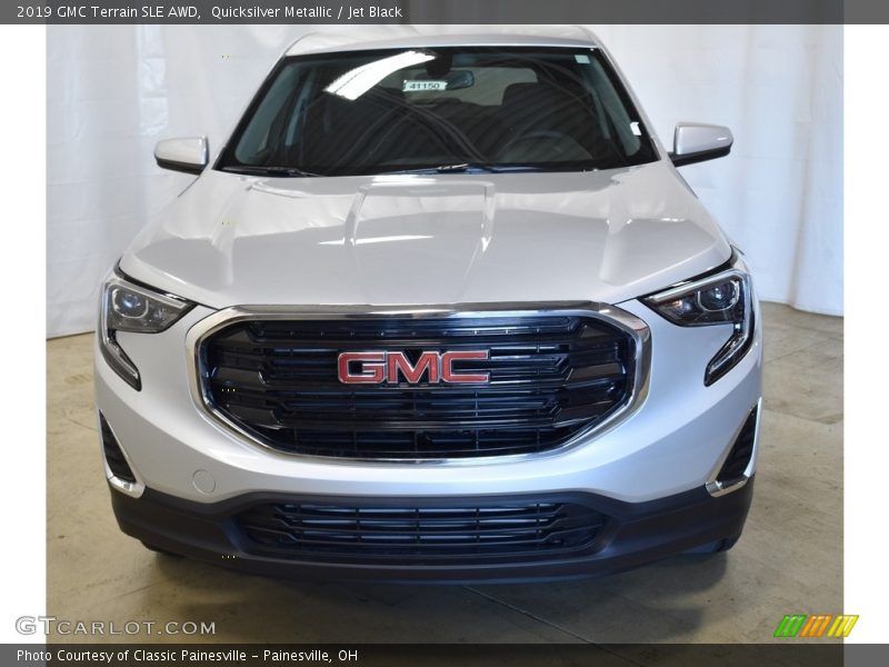 Quicksilver Metallic / Jet Black 2019 GMC Terrain SLE AWD