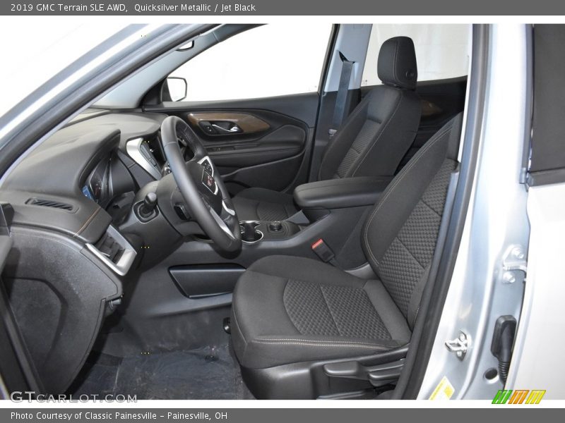 Quicksilver Metallic / Jet Black 2019 GMC Terrain SLE AWD