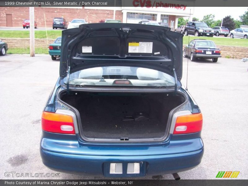 Silver Metallic / Dark Charcoal 1999 Chevrolet Prizm LSi