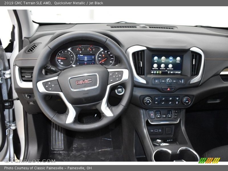 Quicksilver Metallic / Jet Black 2019 GMC Terrain SLE AWD