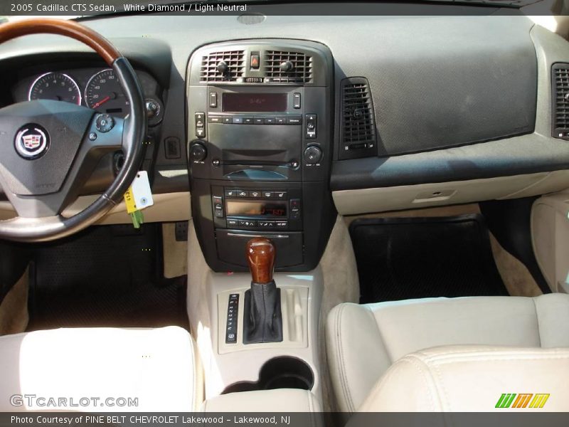 White Diamond / Light Neutral 2005 Cadillac CTS Sedan
