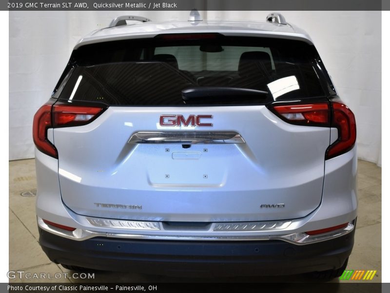 Quicksilver Metallic / Jet Black 2019 GMC Terrain SLT AWD