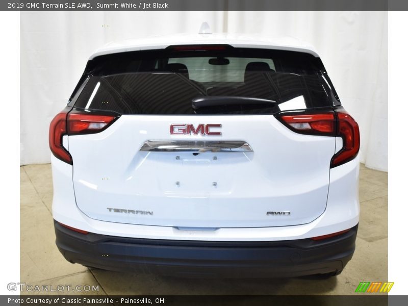 Summit White / Jet Black 2019 GMC Terrain SLE AWD