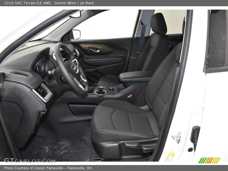 Summit White / Jet Black 2019 GMC Terrain SLE AWD