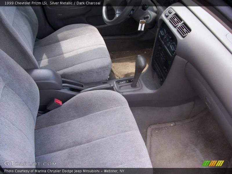 Silver Metallic / Dark Charcoal 1999 Chevrolet Prizm LSi