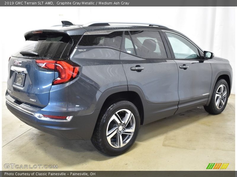 Graphite Gray Metallic / Medium Ash Gray 2019 GMC Terrain SLT AWD