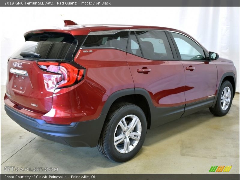 Red Quartz Tintcoat / Jet Black 2019 GMC Terrain SLE AWD
