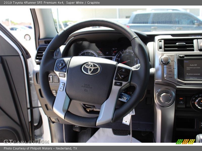 Super White / Graphite 2019 Toyota 4Runner SR5 Premium 4x4