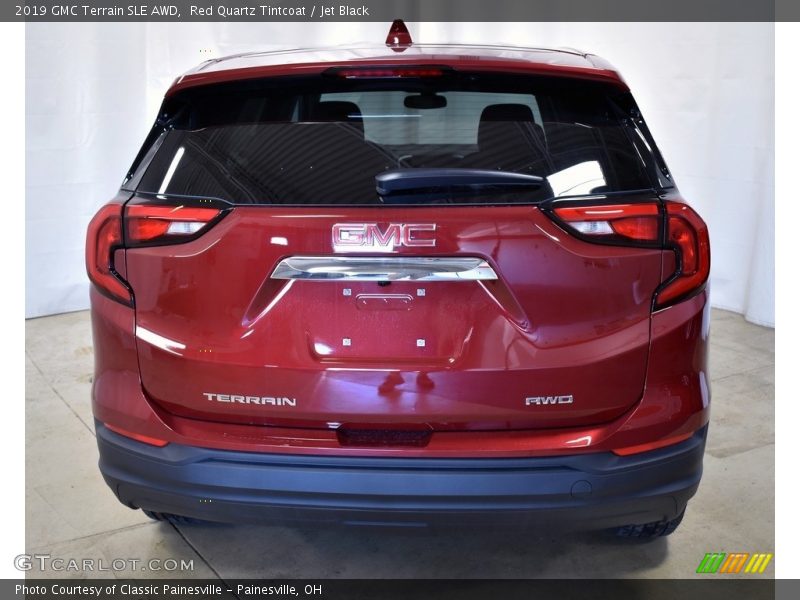 Red Quartz Tintcoat / Jet Black 2019 GMC Terrain SLE AWD