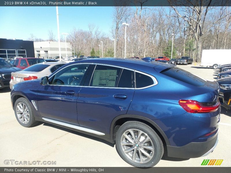 Phytonic Blue Metallic / Black 2019 BMW X4 xDrive30i
