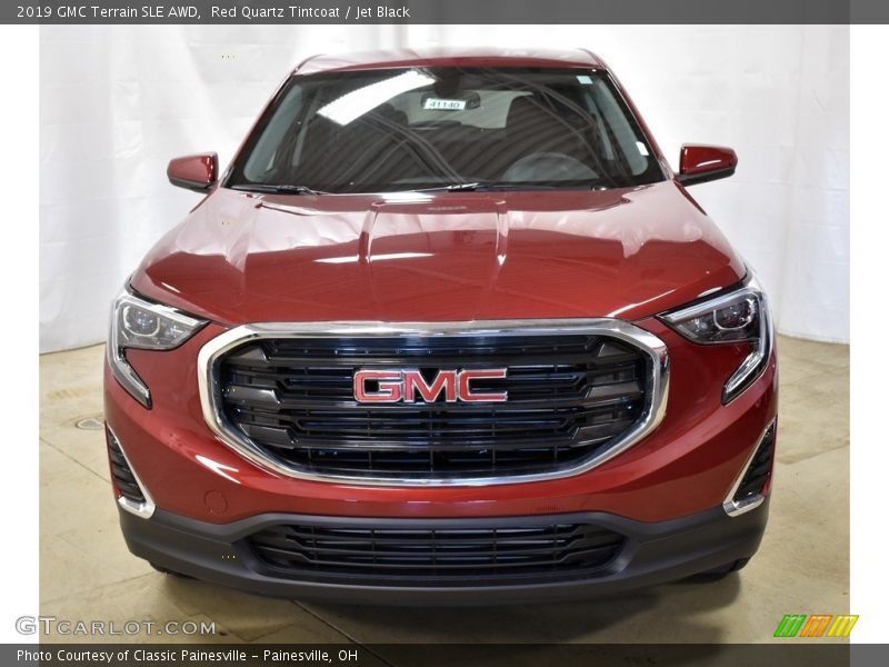 Red Quartz Tintcoat / Jet Black 2019 GMC Terrain SLE AWD
