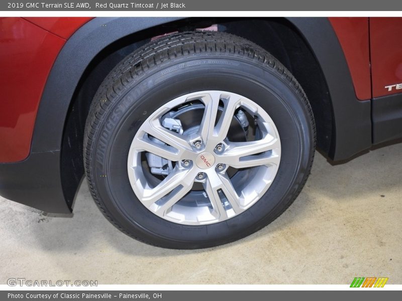 Red Quartz Tintcoat / Jet Black 2019 GMC Terrain SLE AWD