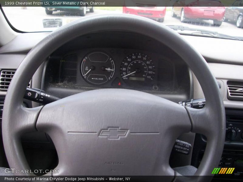 Silver Metallic / Dark Charcoal 1999 Chevrolet Prizm LSi