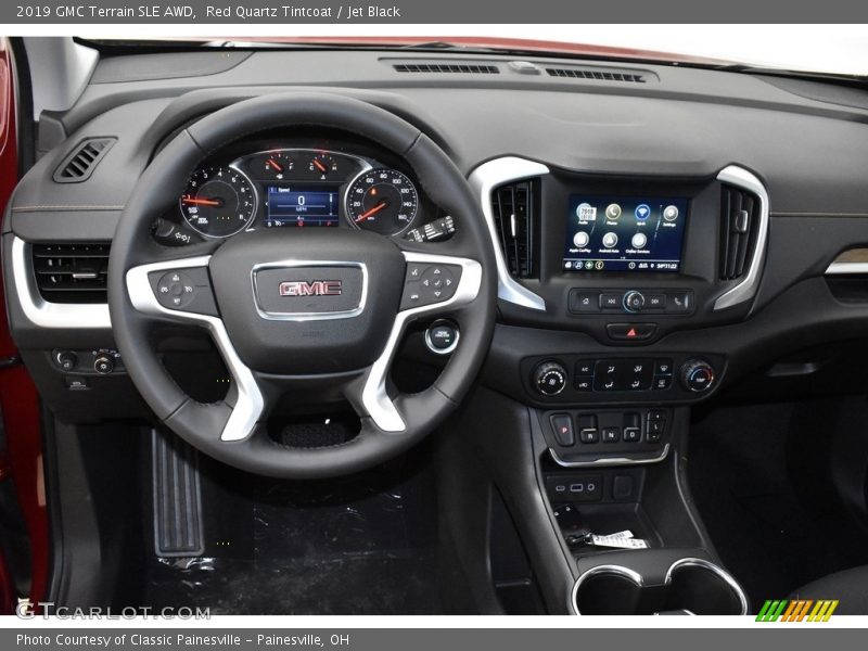 Red Quartz Tintcoat / Jet Black 2019 GMC Terrain SLE AWD