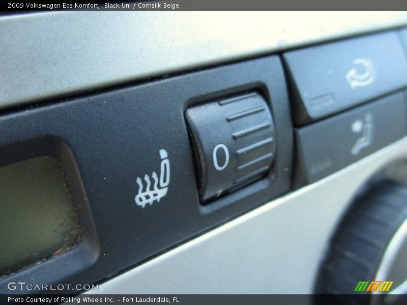 Black Uni / Cornsilk Beige 2009 Volkswagen Eos Komfort