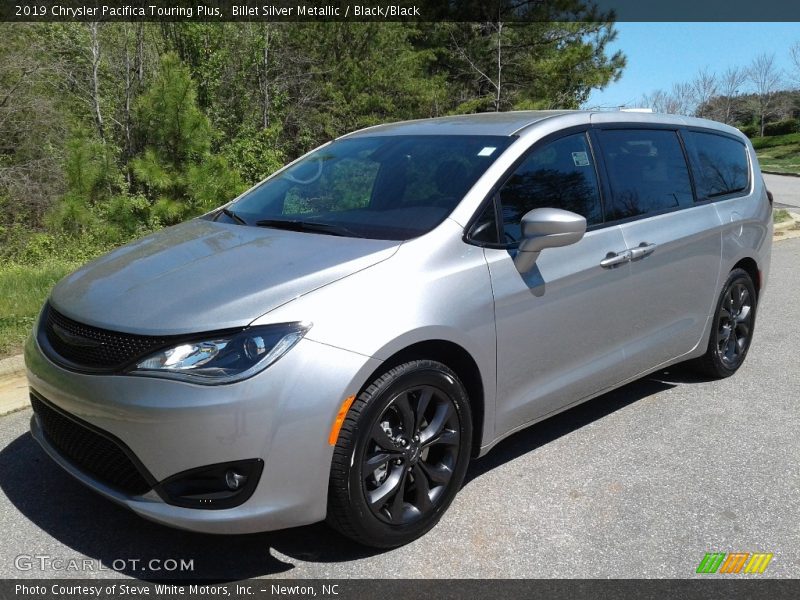 Billet Silver Metallic / Black/Black 2019 Chrysler Pacifica Touring Plus