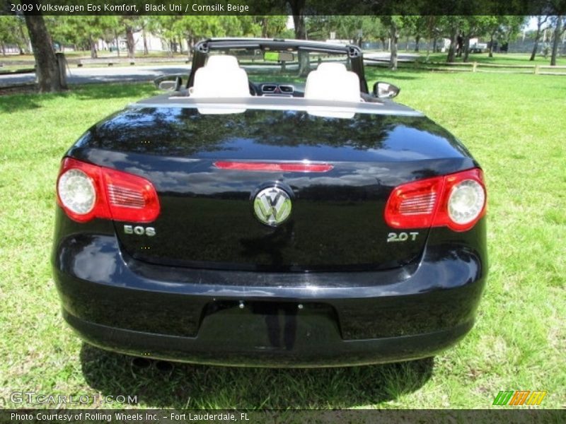 Black Uni / Cornsilk Beige 2009 Volkswagen Eos Komfort