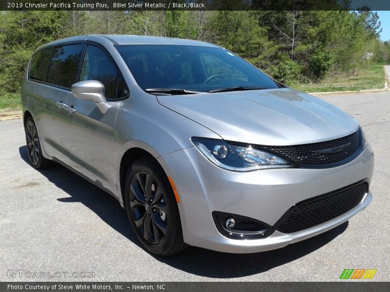 Billet Silver Metallic / Black/Black 2019 Chrysler Pacifica Touring Plus