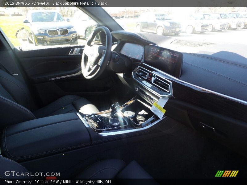 Black Sapphire Metallic / Black 2019 BMW X5 xDrive40i