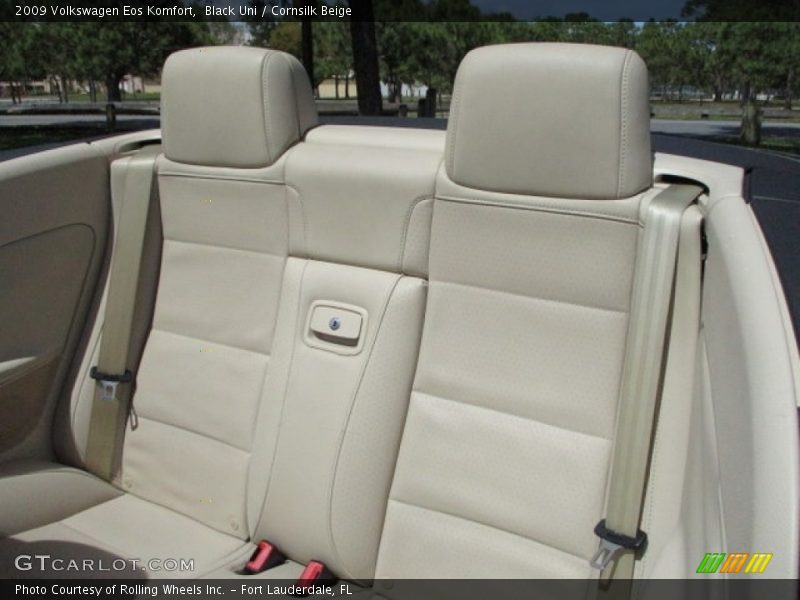 Black Uni / Cornsilk Beige 2009 Volkswagen Eos Komfort